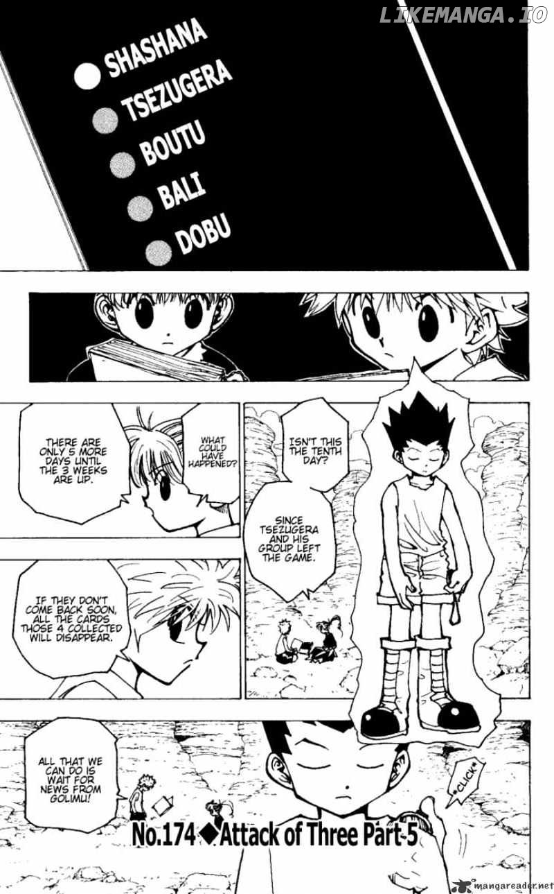 Hunter X Hunter chapter 174 - page 1