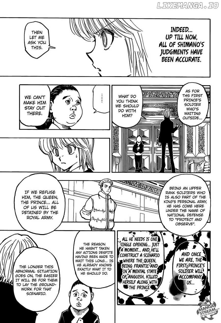 Hunter X Hunter chapter 365 - page 13