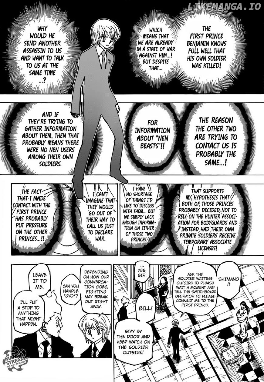 Hunter X Hunter chapter 365 - page 4