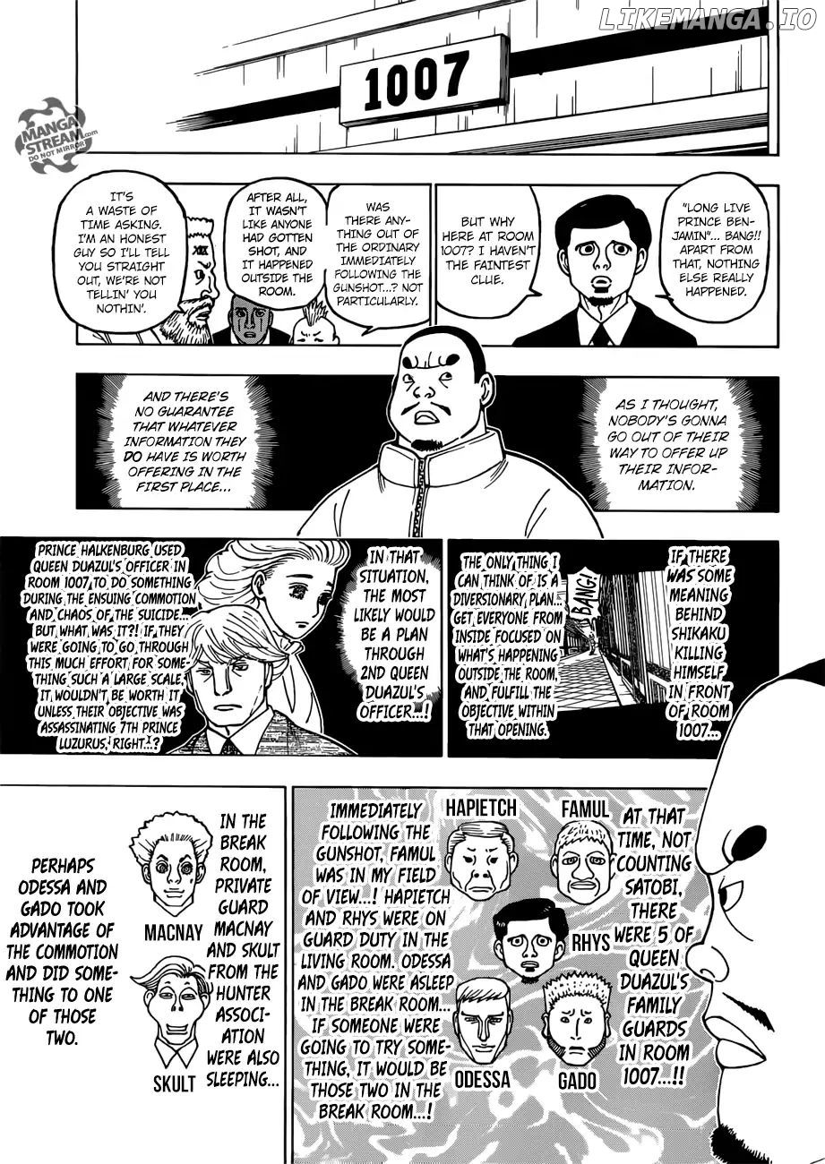 Hunter X Hunter chapter 389 - page 12