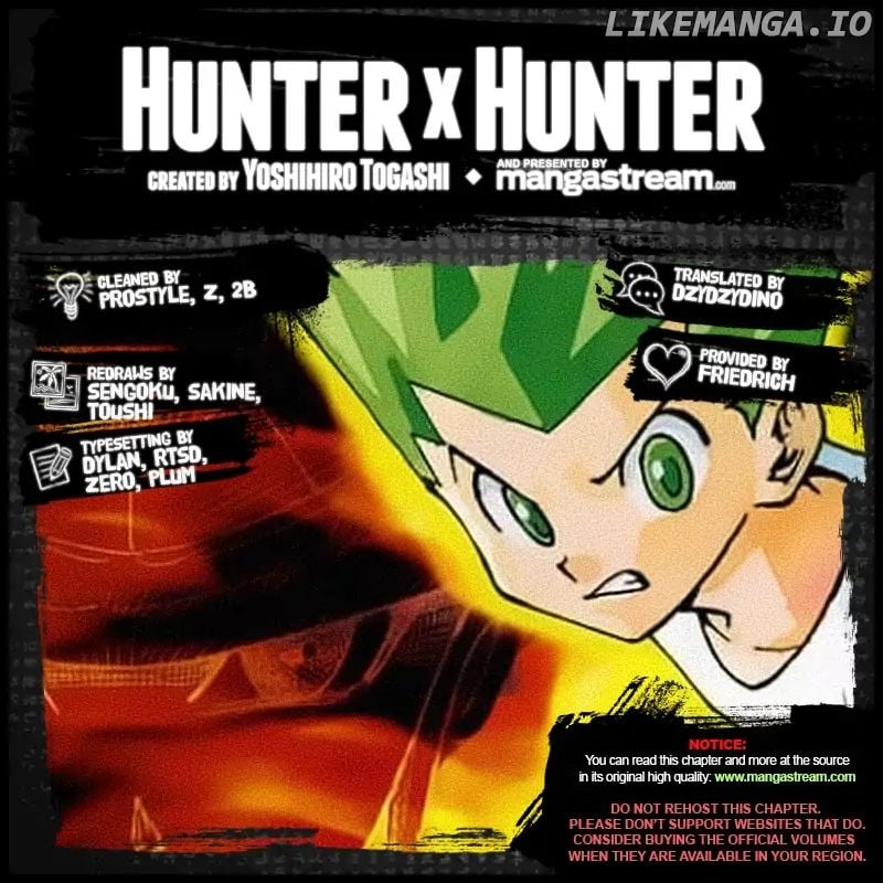 Hunter X Hunter chapter 389 - page 2