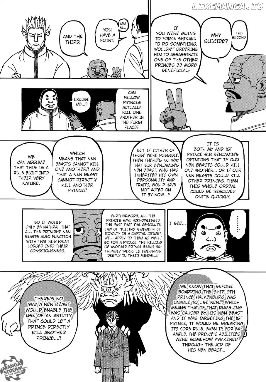 Hunter X Hunter chapter 389 - page 4