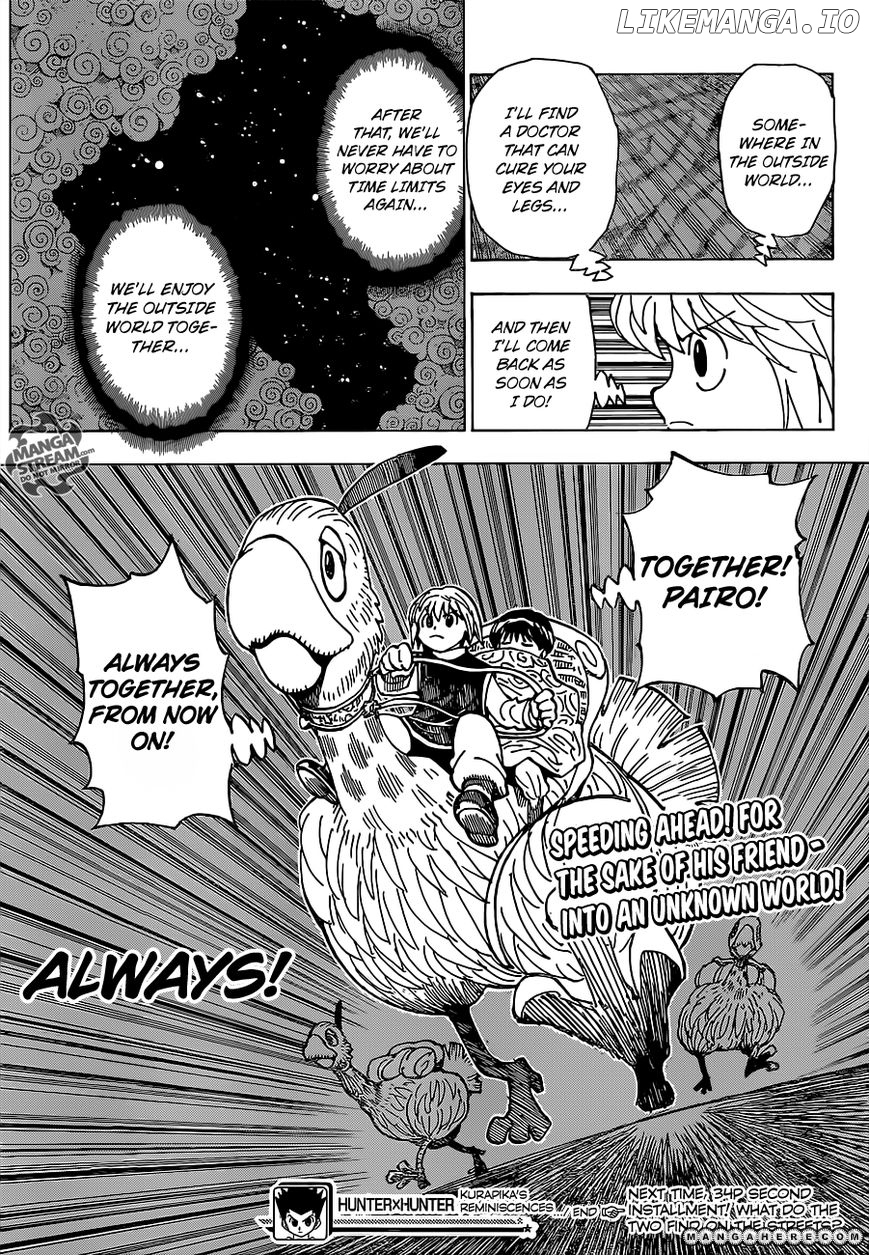 Hunter X Hunter chapter 340.5 - page 33