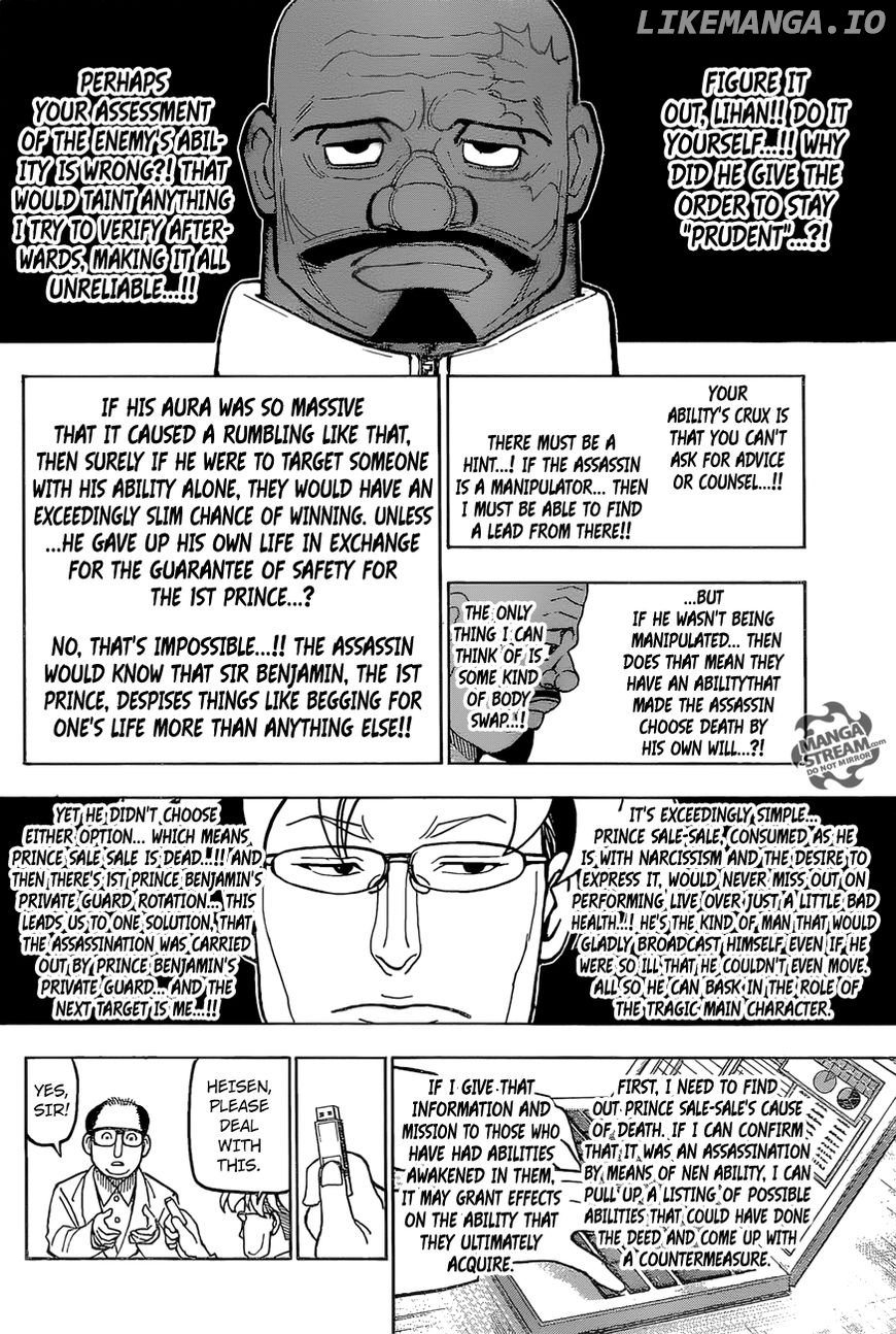 Hunter X Hunter chapter 388 - page 19