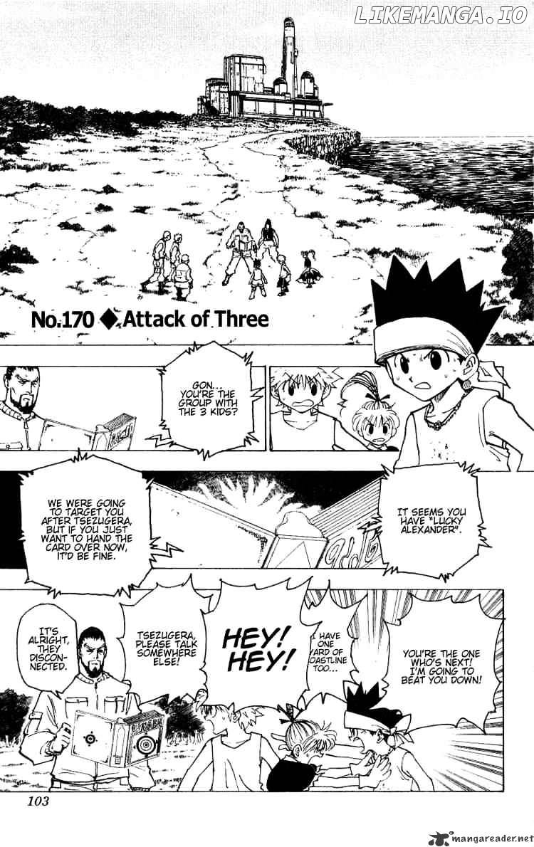 Hunter X Hunter chapter 170 - page 1