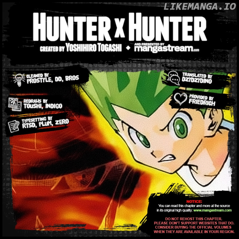 Hunter X Hunter chapter 387 - page 2