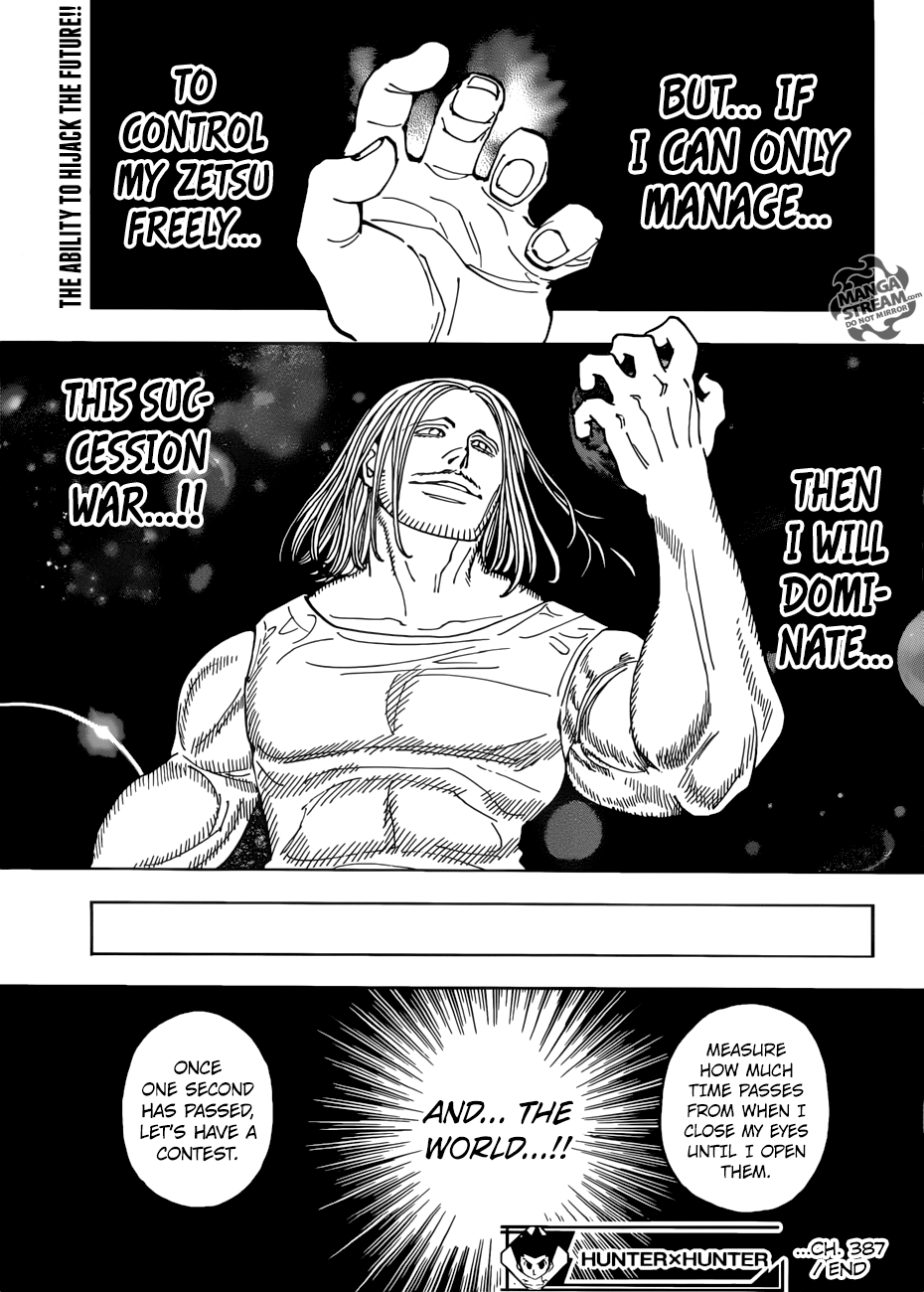 Hunter X Hunter chapter 387 - page 20