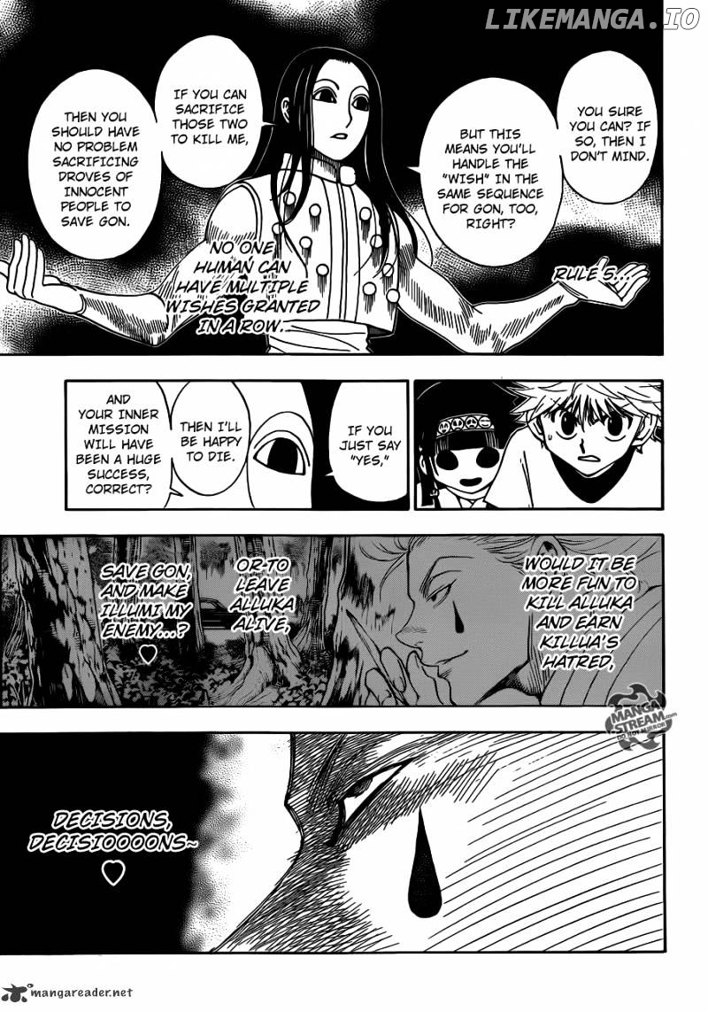 Hunter X Hunter chapter 330 - page 8