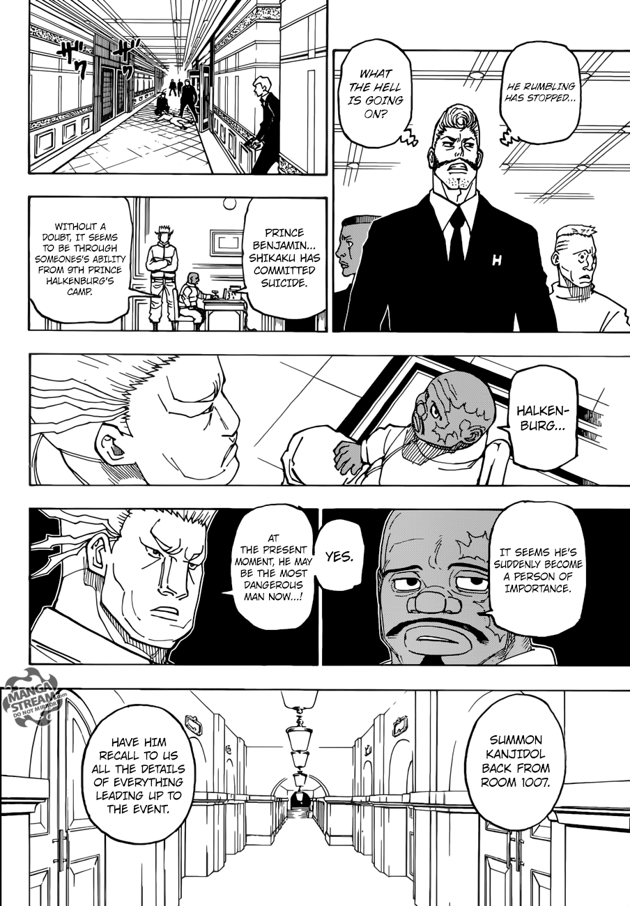 Hunter X Hunter chapter 386 - page 13