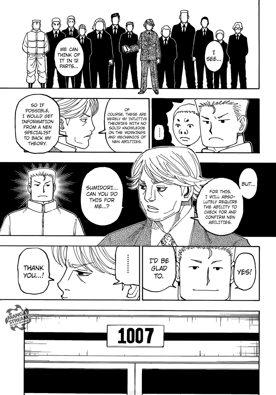 Hunter X Hunter chapter 386 - page 8