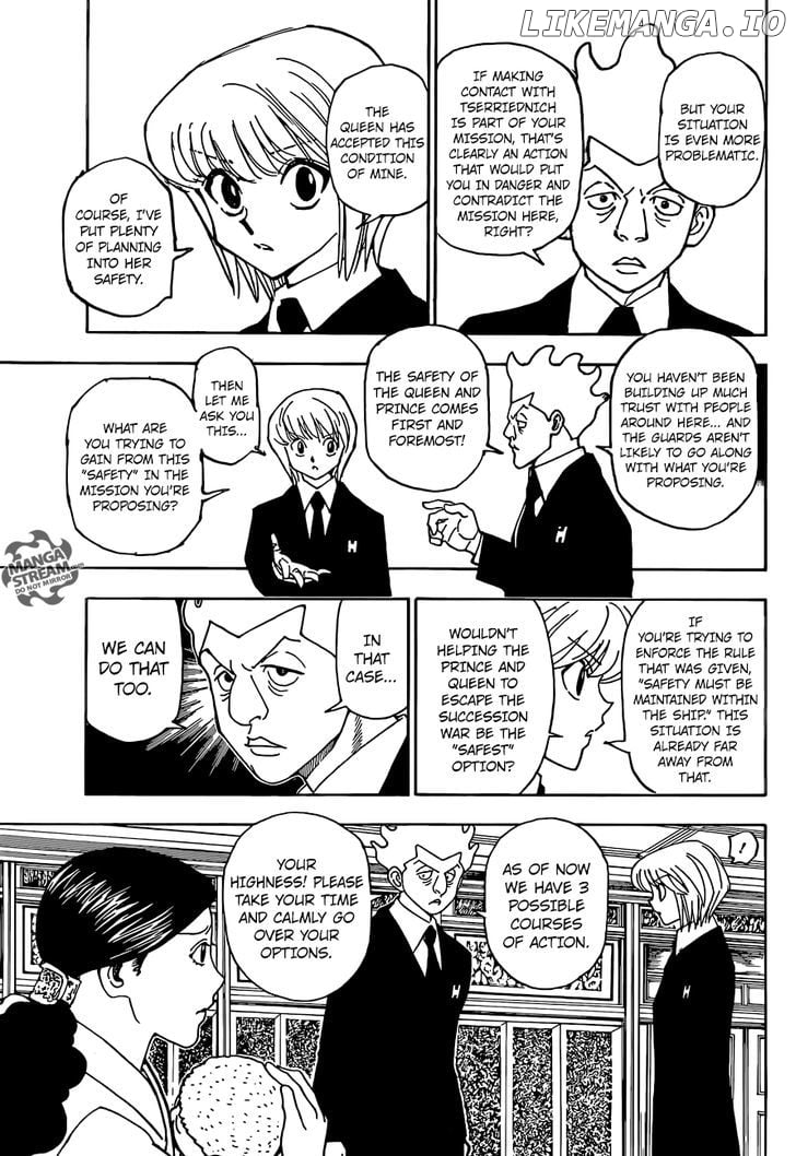 Hunter X Hunter chapter 360 - page 19