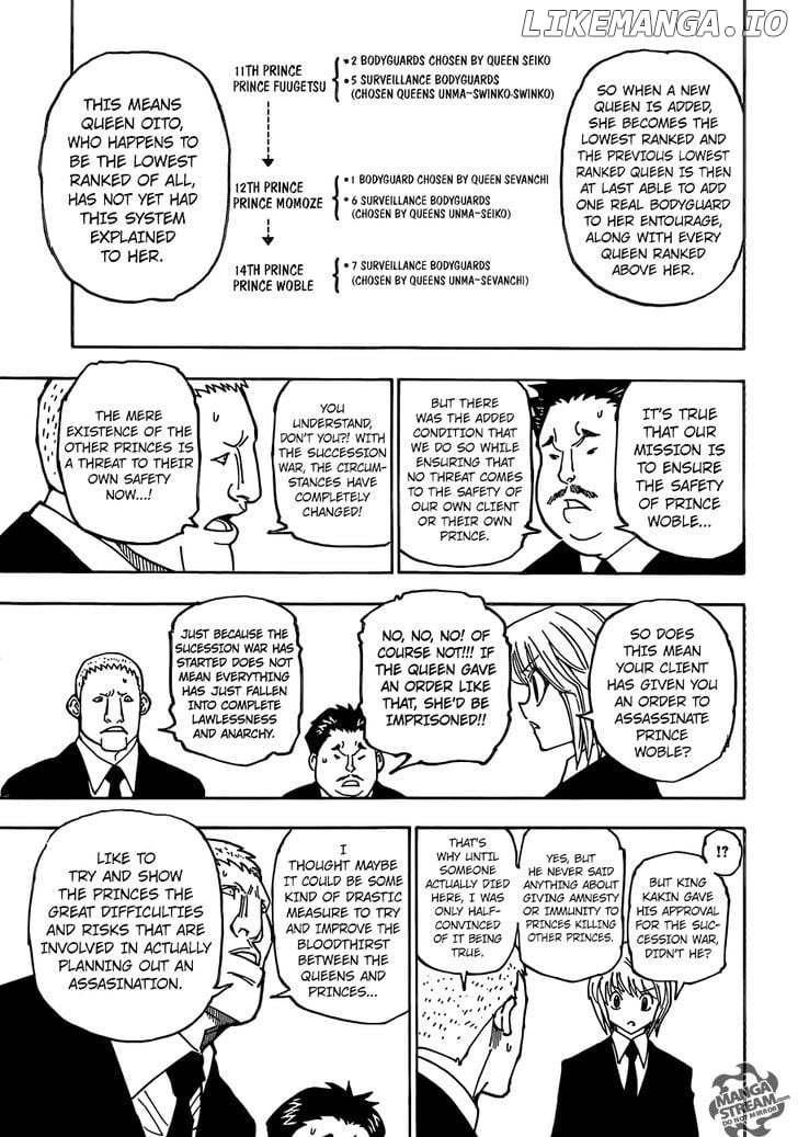 Hunter X Hunter chapter 360 - page 8