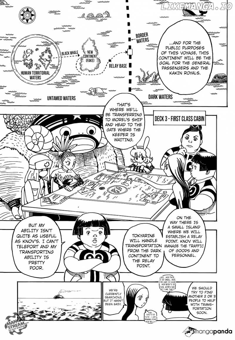 Hunter X Hunter chapter 359 - page 4