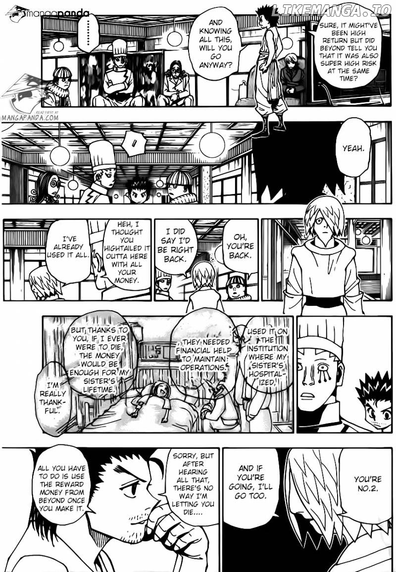 Hunter X Hunter chapter 344 - page 15