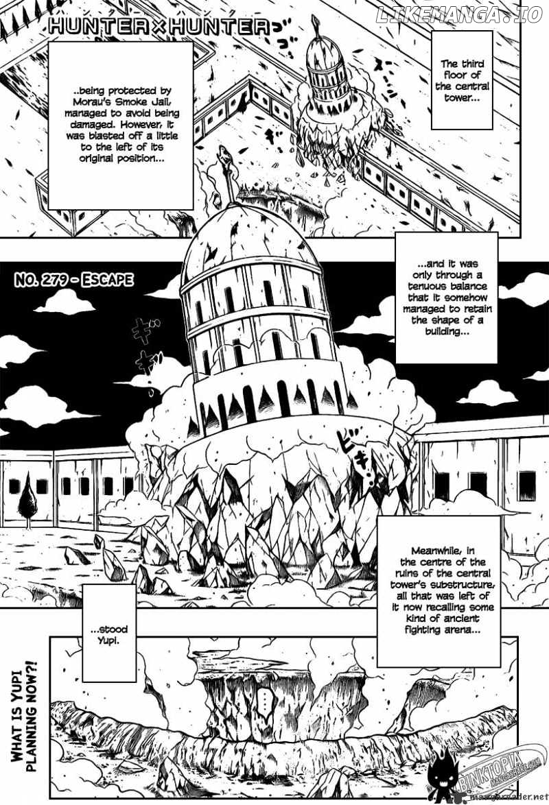 Hunter X Hunter chapter 279 - page 1