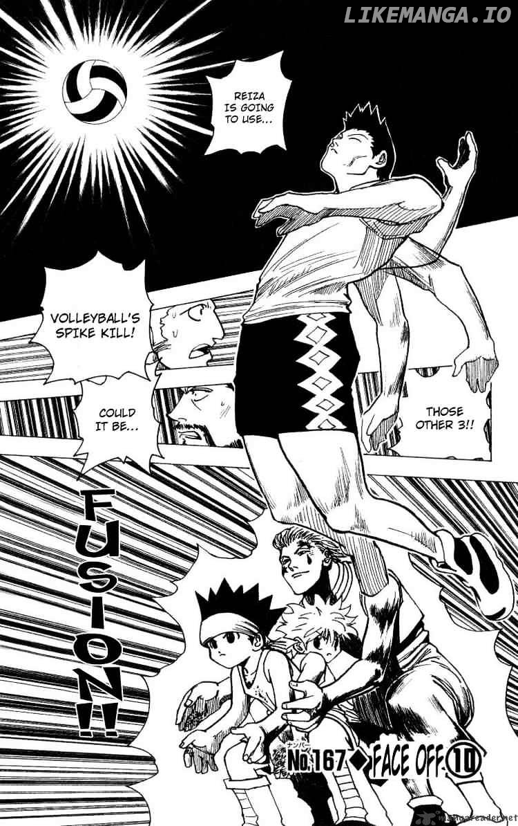 Hunter X Hunter chapter 167 - page 1