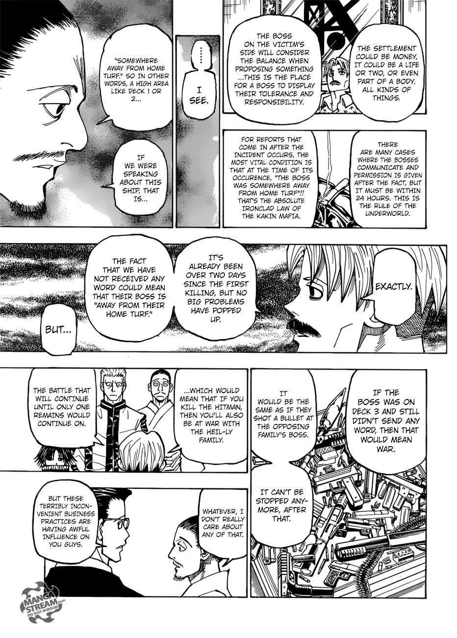 Hunter X Hunter chapter 384 - page 6