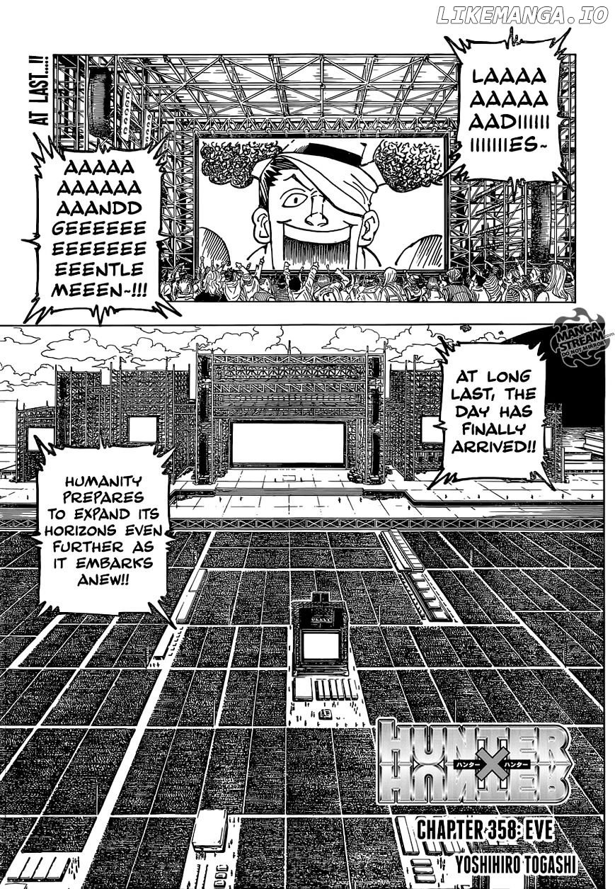 Hunter X Hunter chapter 358 - page 1