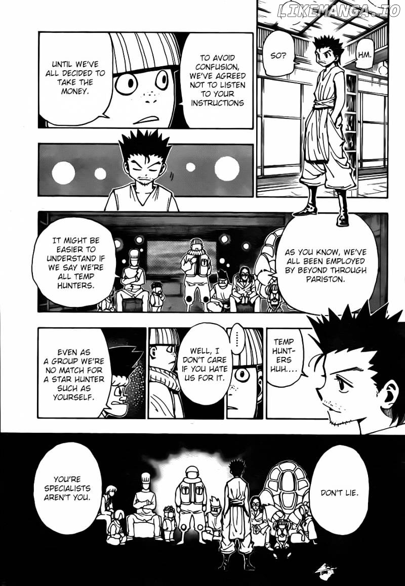 Hunter X Hunter chapter 345 - page 7