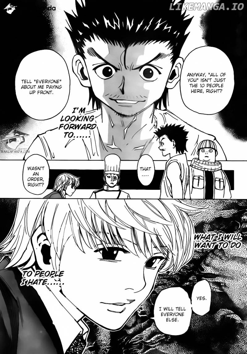 Hunter X Hunter chapter 345 - page 9