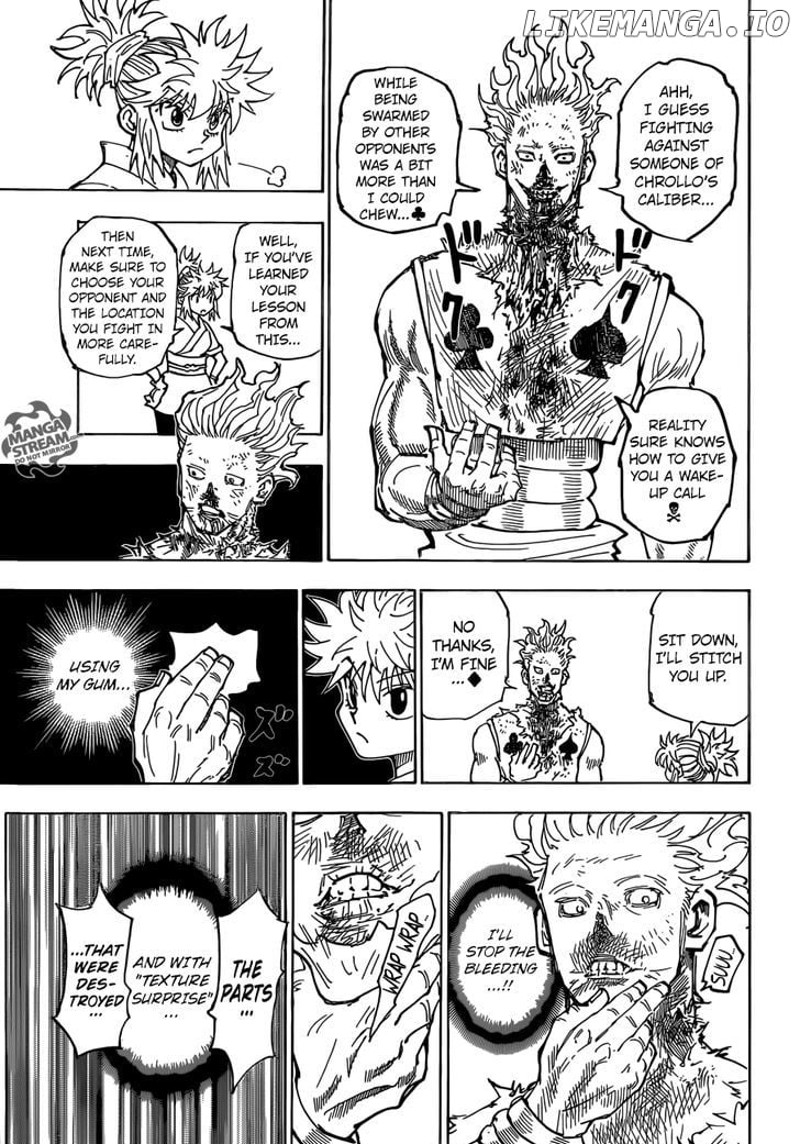 Hunter X Hunter chapter 357 - page 12