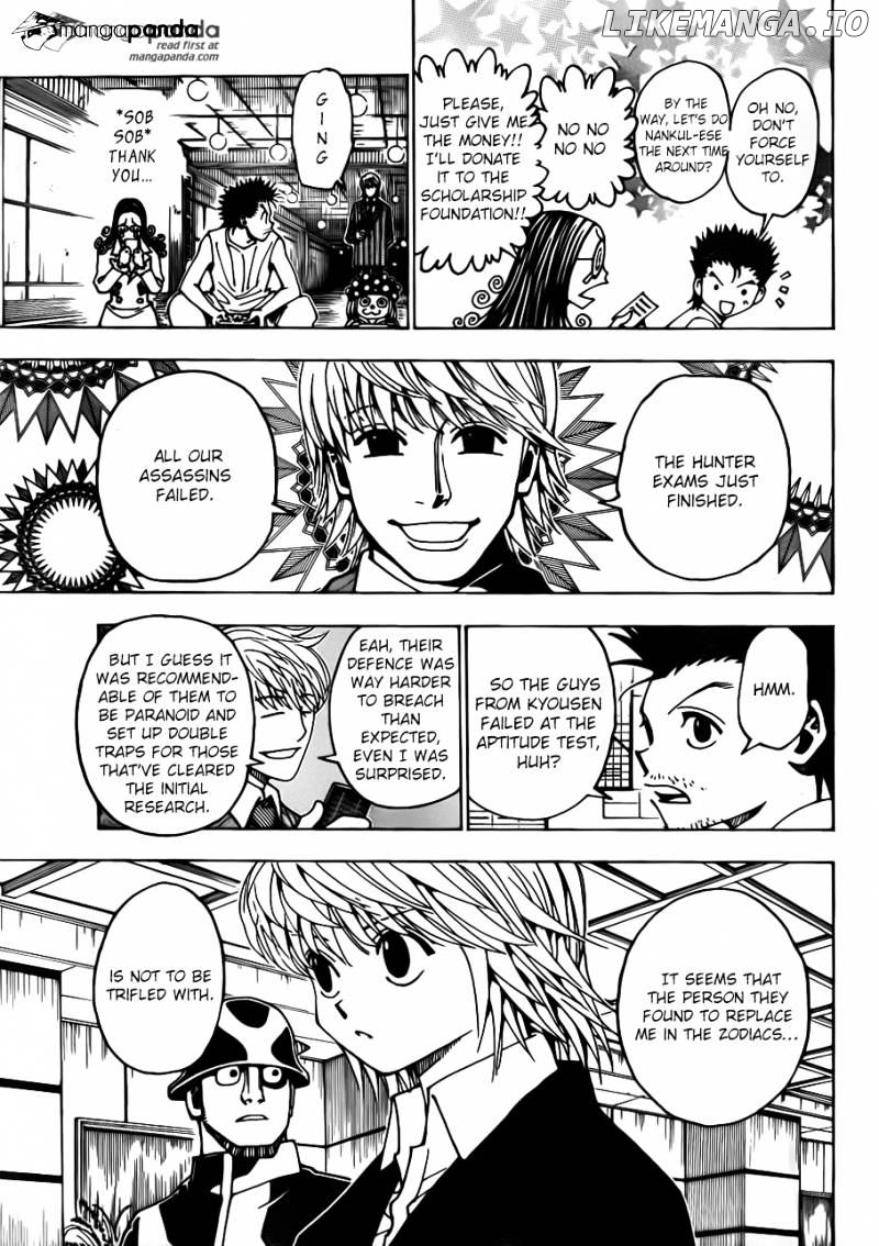 Hunter X Hunter chapter 346 - page 14