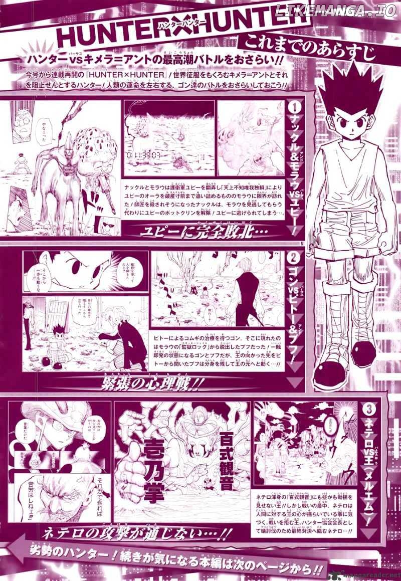 Hunter X Hunter chapter 291 - page 3