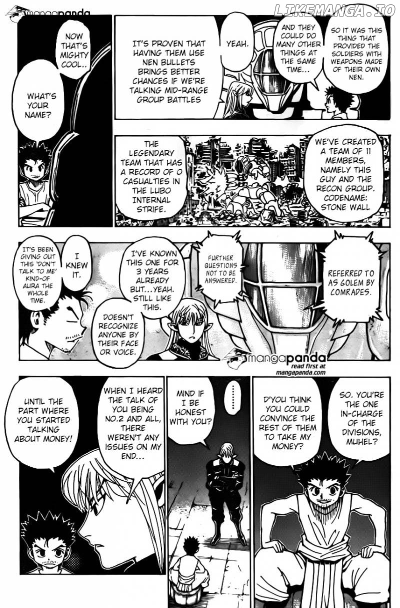 Hunter X Hunter chapter 347 - page 13