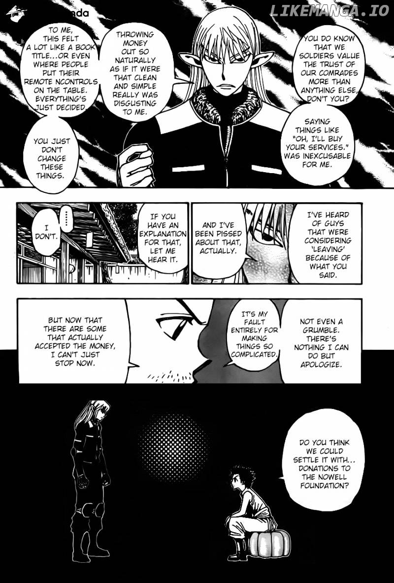 Hunter X Hunter chapter 347 - page 14