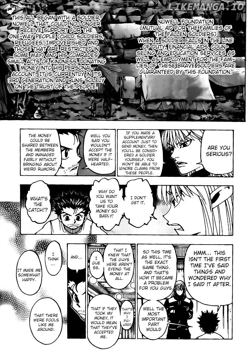 Hunter X Hunter chapter 347 - page 15