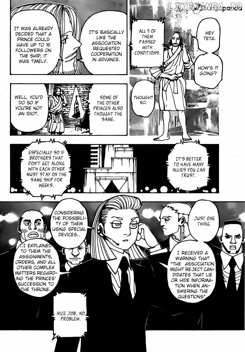 Hunter X Hunter chapter 348 - page 10