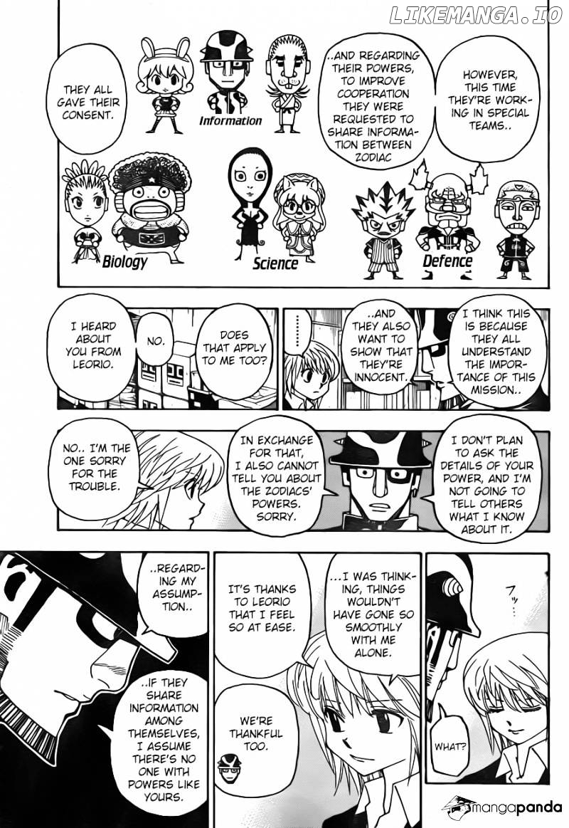 Hunter X Hunter chapter 348 - page 13