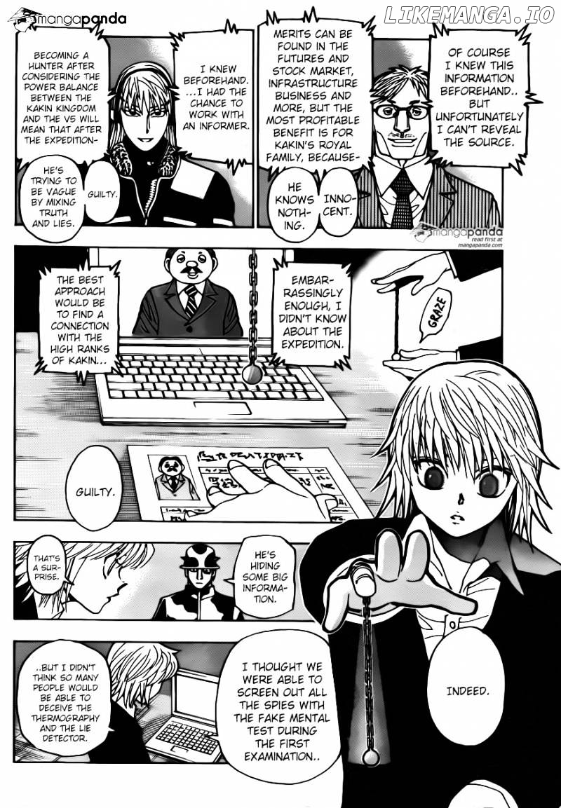 Hunter X Hunter chapter 348 - page 2