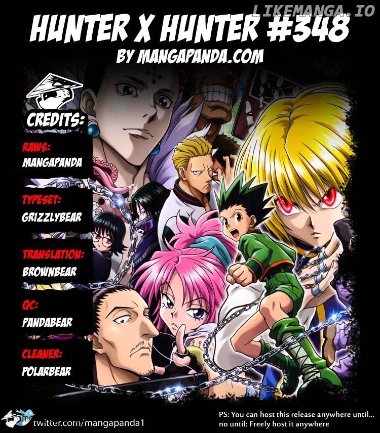 Hunter X Hunter chapter 348 - page 20