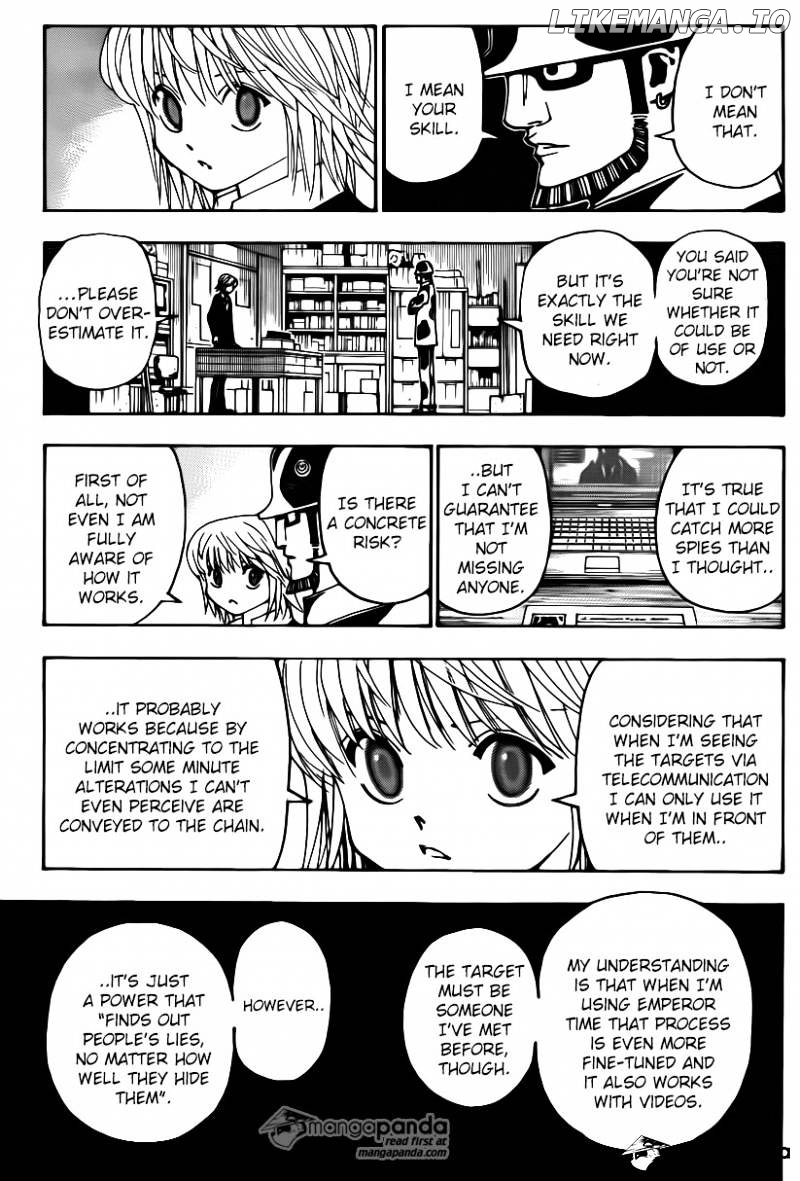 Hunter X Hunter chapter 348 - page 3