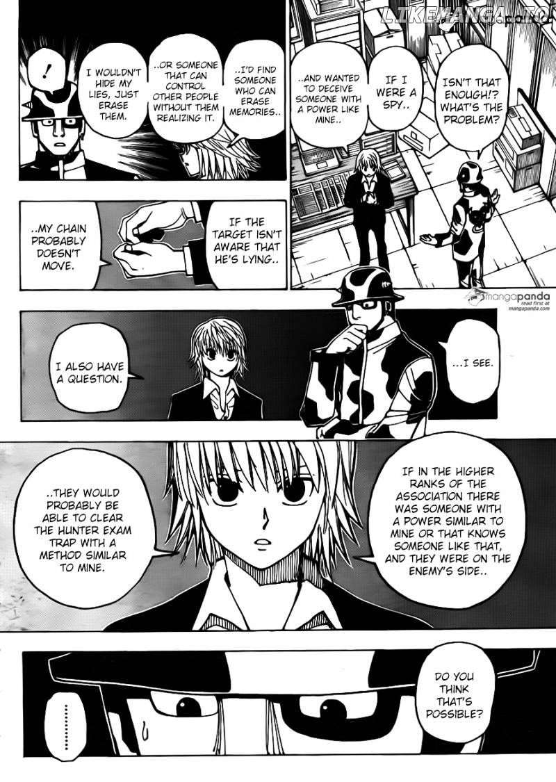 Hunter X Hunter chapter 348 - page 4