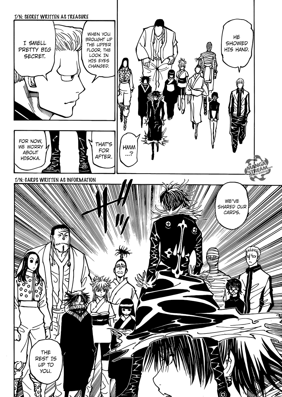 Hunter X Hunter chapter 377 - page 15