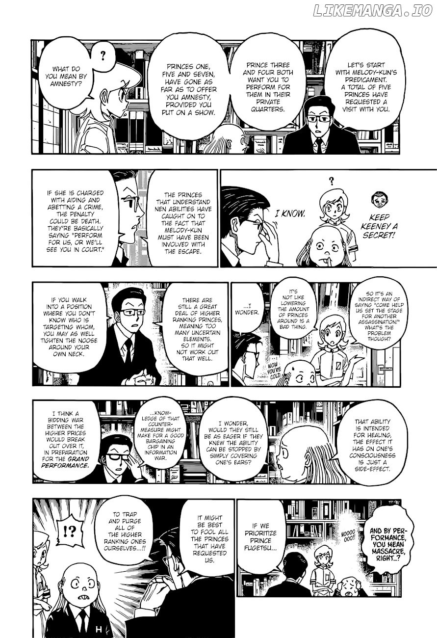 Hunter X Hunter chapter 400 - page 10