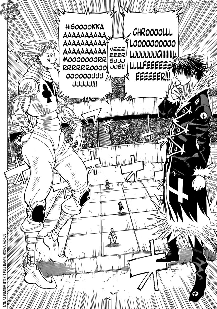 Hunter X Hunter chapter 351 - page 4