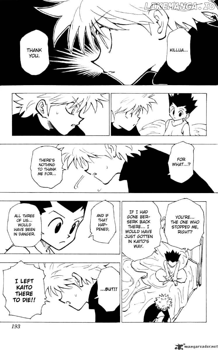 Hunter X Hunter chapter 199 - page 11