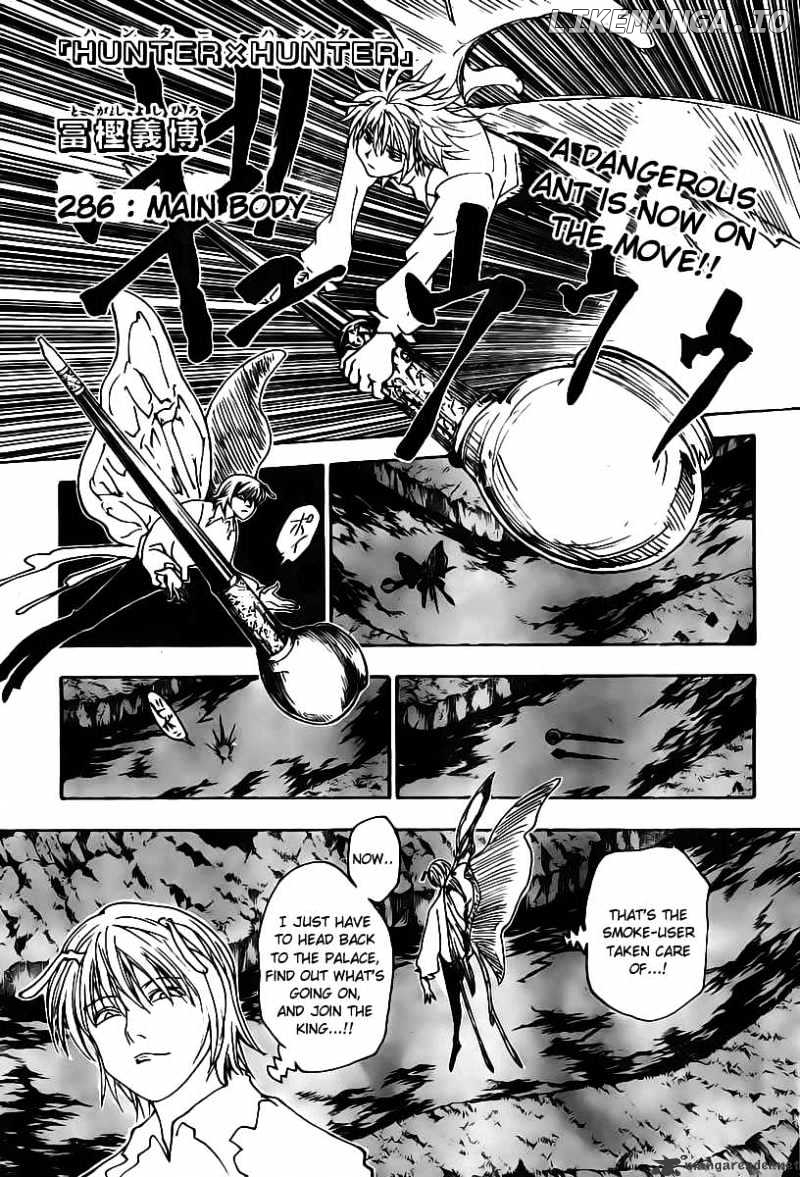 Hunter X Hunter chapter 286 - page 1