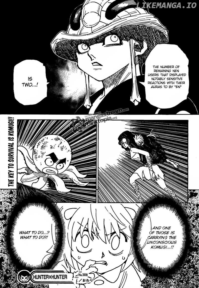 Hunter X Hunter chapter 308 - page 17