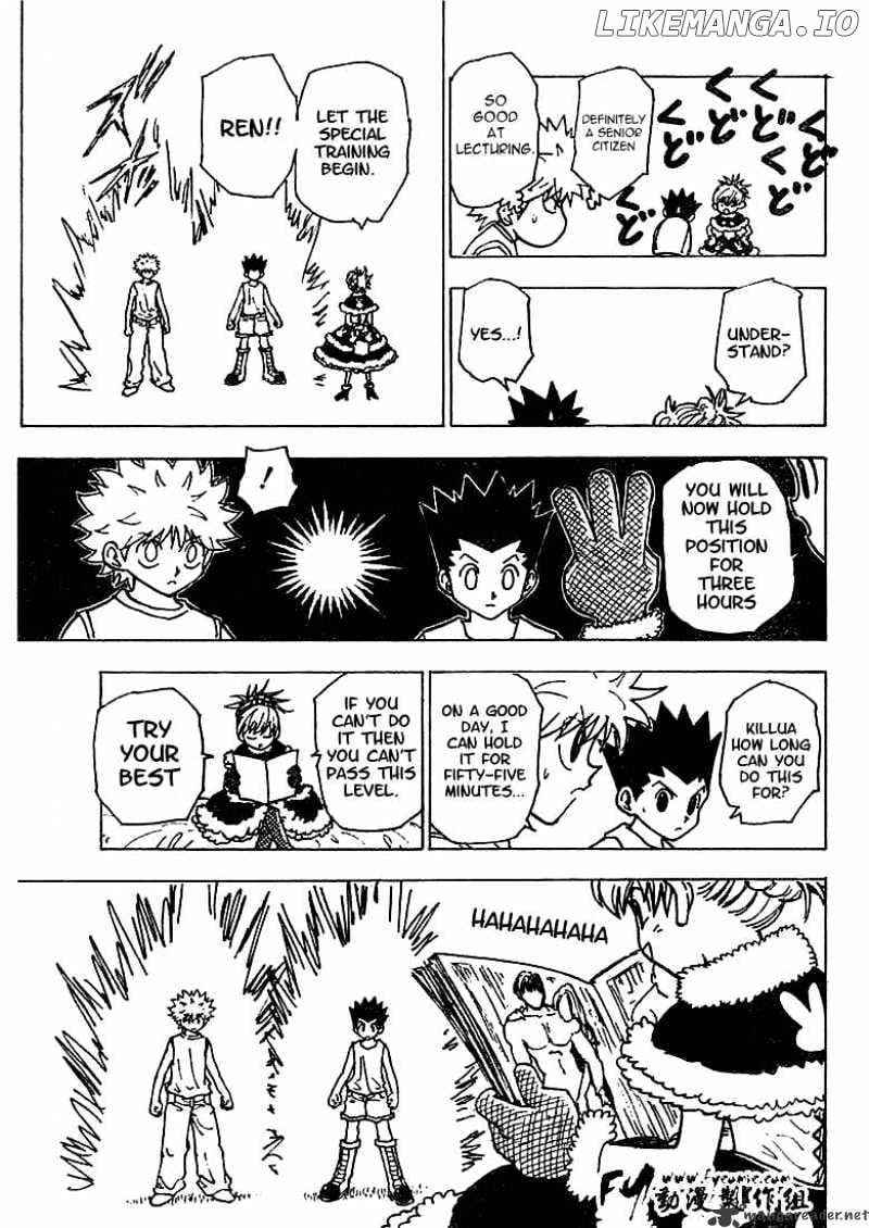 Hunter X Hunter chapter 201 - page 10