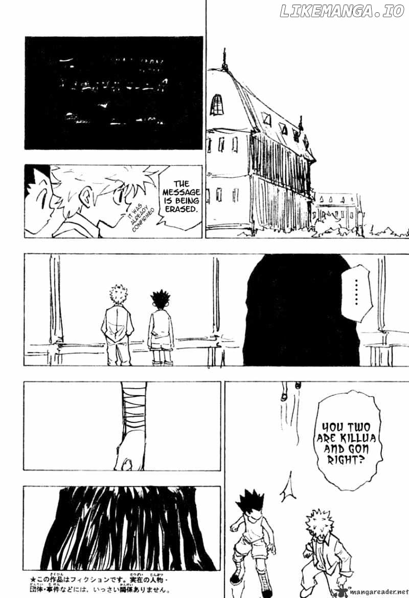 Hunter X Hunter chapter 200 - page 4