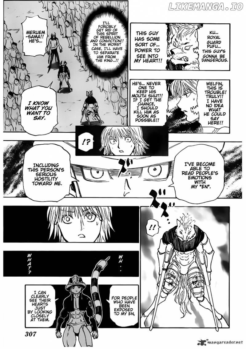 Hunter X Hunter chapter 312 - page 9