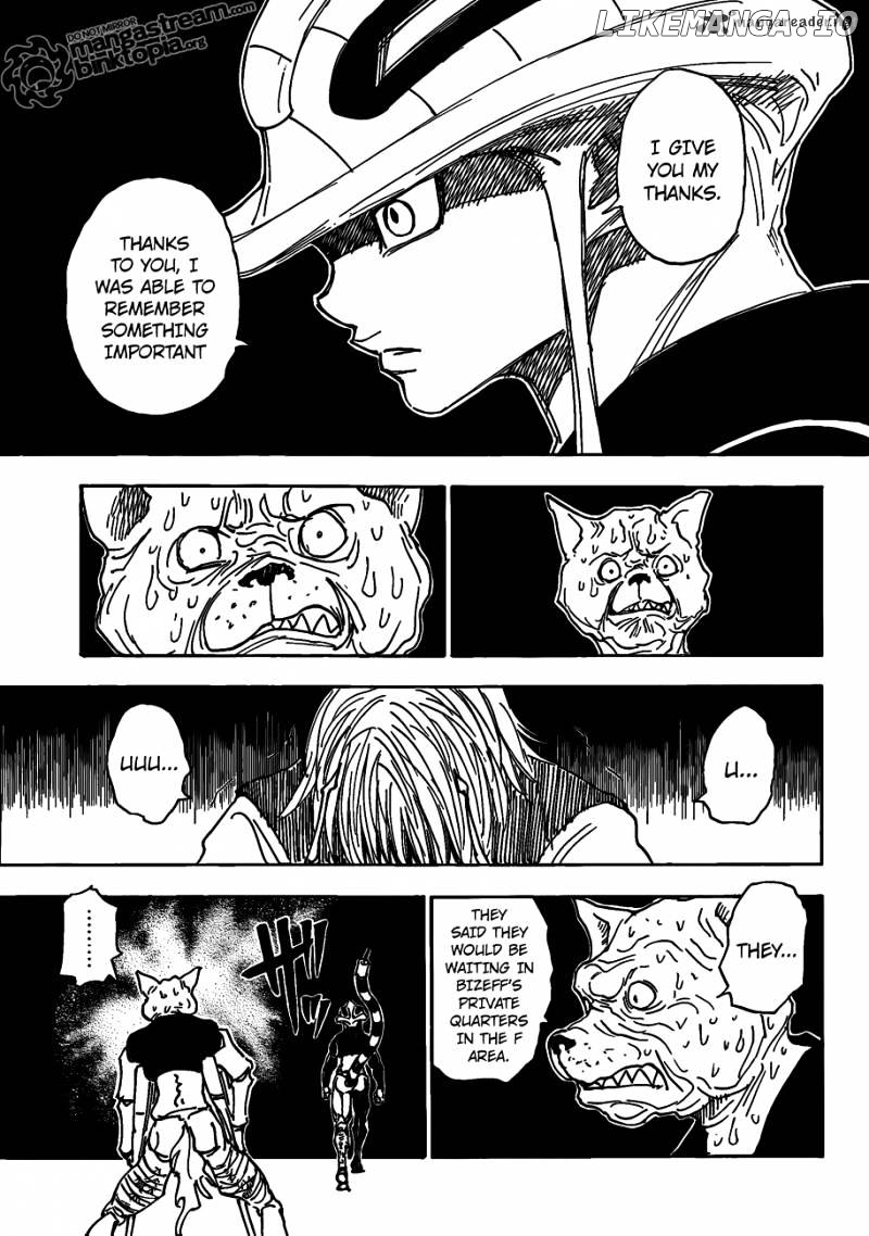 Hunter X Hunter chapter 313 - page 12