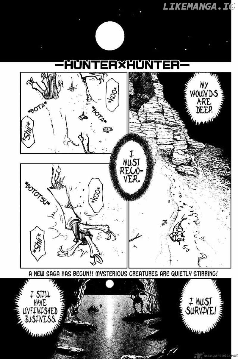 Hunter X Hunter chapter 186 - page 1