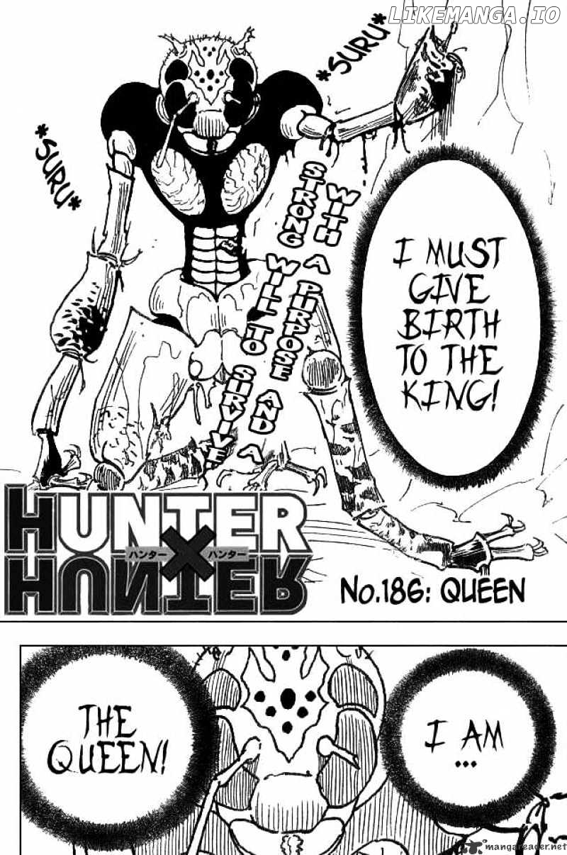 Hunter X Hunter chapter 186 - page 2