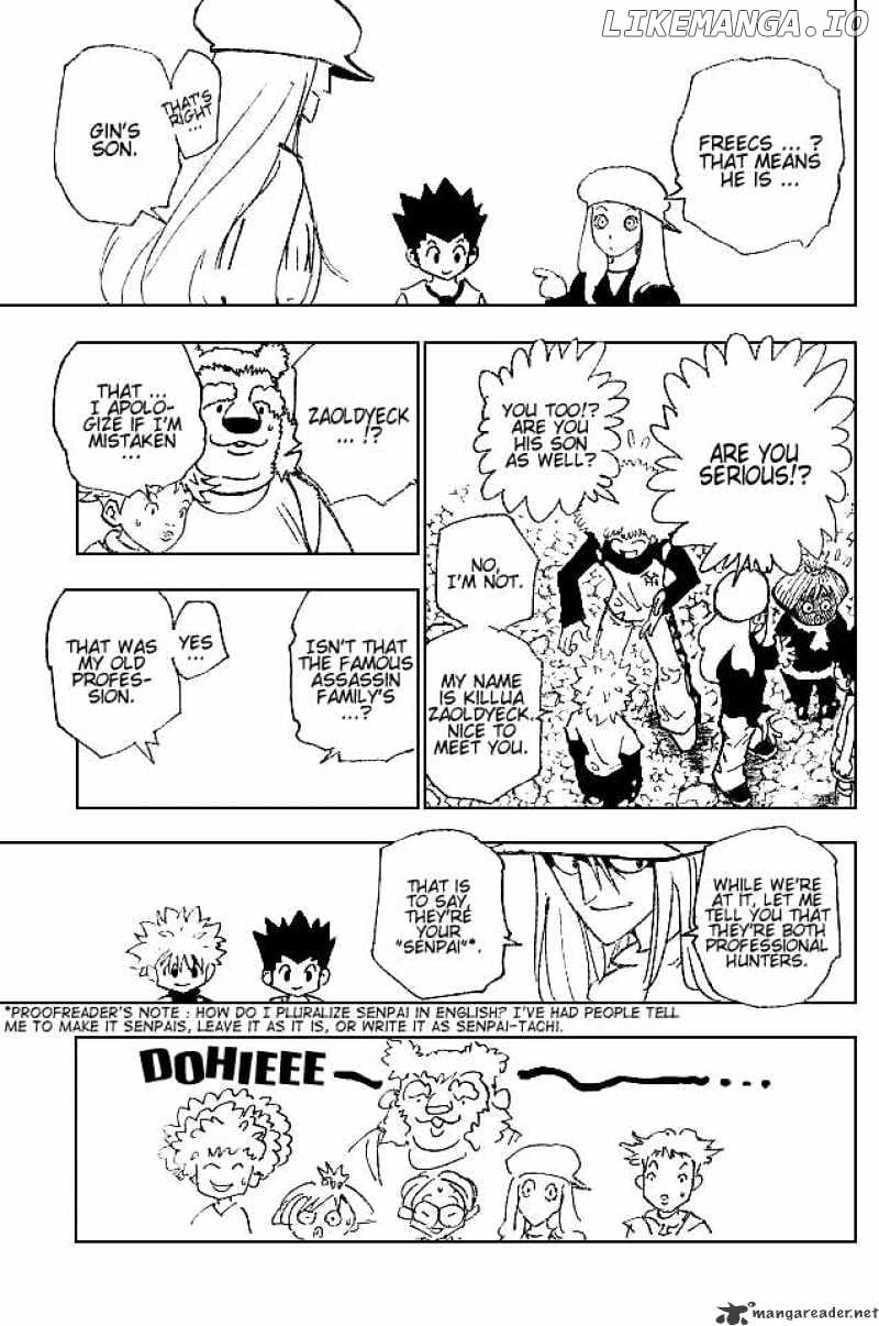 Hunter X Hunter chapter 186 - page 7