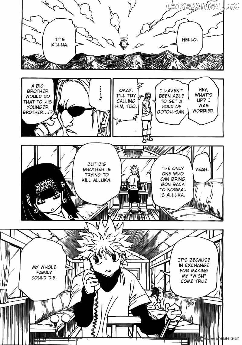 Hunter X Hunter chapter 328 - page 11